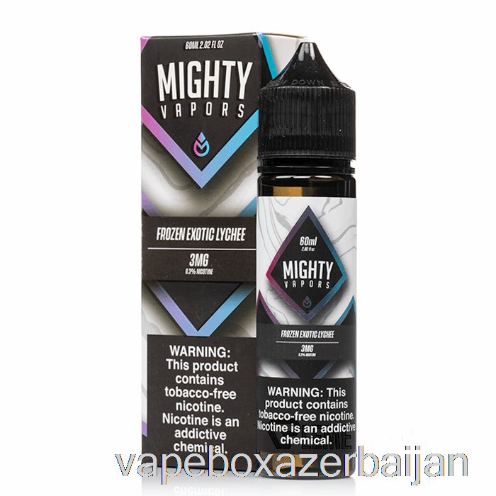 Vape Baku Frozen Exotic Lychee - Mighty Vapors - 60mL 3mg